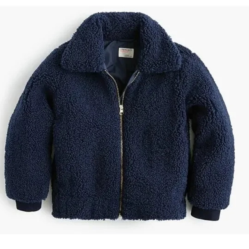 🎀 Crewcuts Teddy Bear Sherpa Faux Fur Cozy Jacket